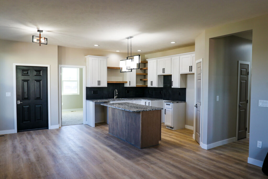 IMGd_5348 - Elev8 Construction Framed custom home under construction protected by builder’s risk policy